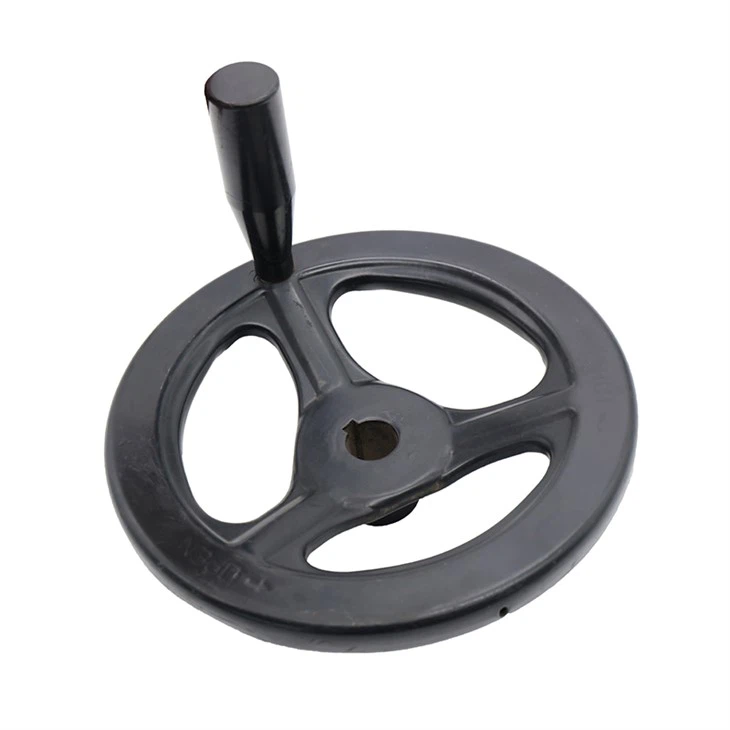 Talte håndhjul med stort knutepunkt